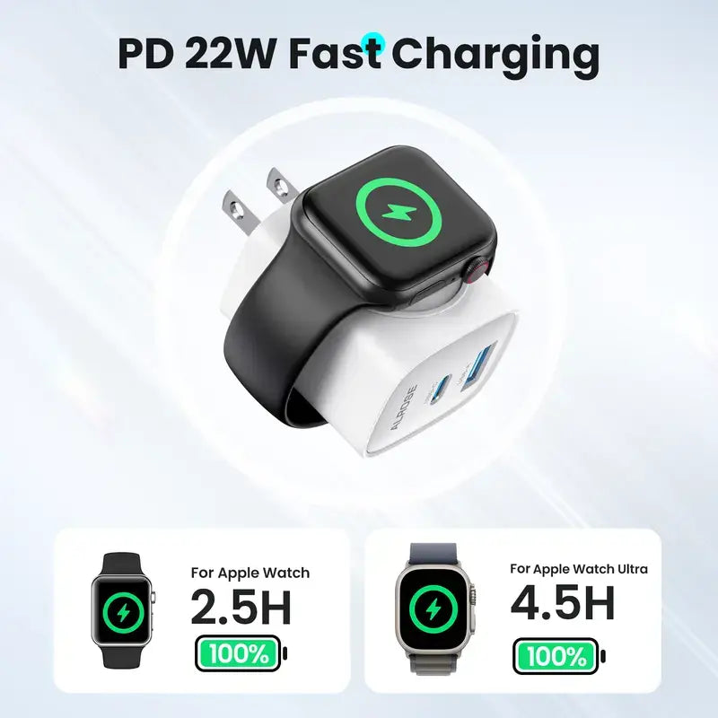 PowerSnap 3 in 1 - Magnetic Fast Charge Hub